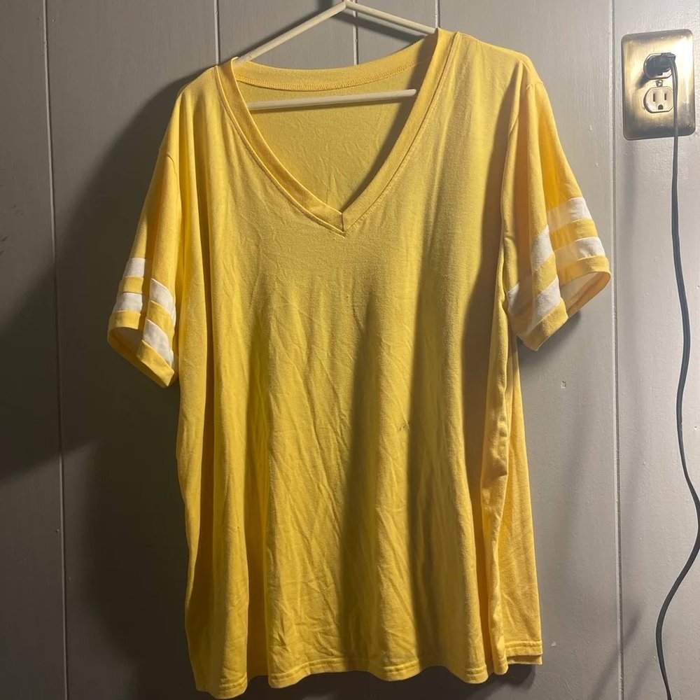 Yellow shirt